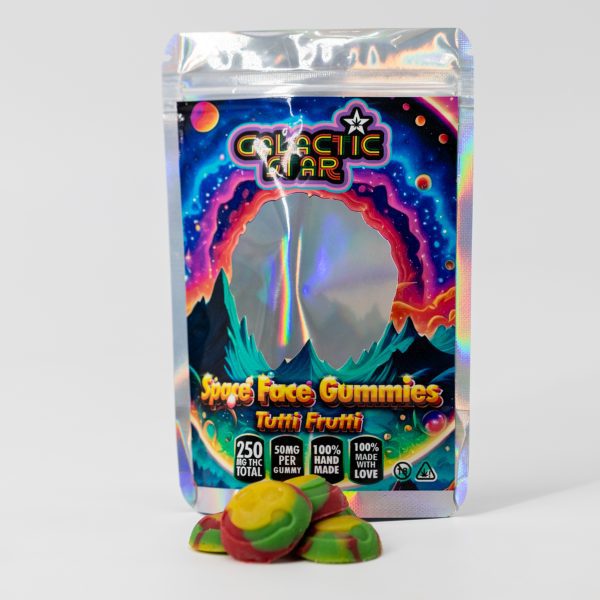 Space Face gummies (250mg per pack) - Image 3
