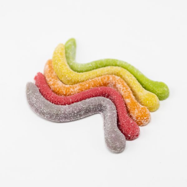 Sour space worms ( 150mg per pack) - Image 3