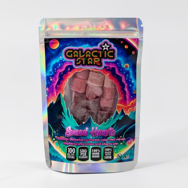 Sweet hearts gummies (100mg per pack)